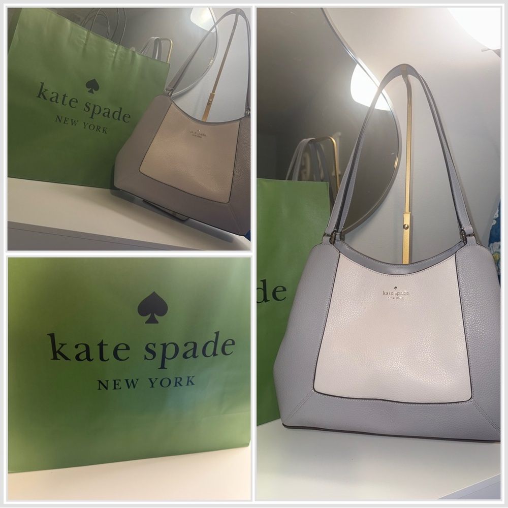 Kate Spade Lena Triple Compartment Shoulder Bag NWT